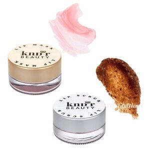 kndr Beauty Lip Mask & Scrub Set - A Kinder Pout Set, 2 x 0.14 oz / 4 g